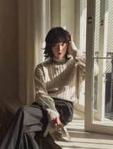 Heyri Warmer Cable Half Polar Knit