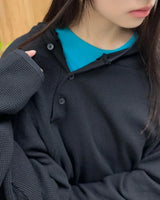 Niello Waffle Button Hood
