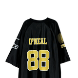 88 metal v-neck t