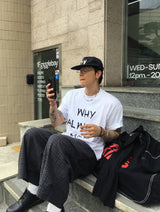 No.1328 why ハーフT (3color)
