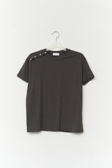 Road Slim Button Top (2color)