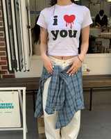 (Unisex)デストロイドチェックシャツ