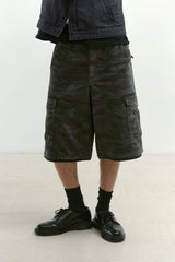 カモフィールドカーゴショーツ (Washed Gray)
