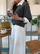 エルズ フレンチ コットン ワイド スラックス/ 1カラー