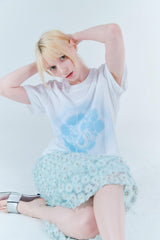 バブルプリンティングTシャツ