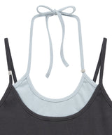 コンビ トップ (dark grey)