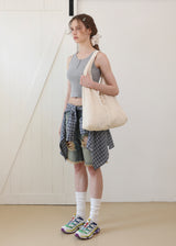 Jeanne Summer Cotton Shoulder Bag_Beige