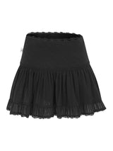 FREEZIA SKIRT-BLACK