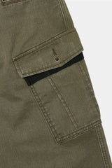 Monkey Pockets Cargo Shorts (Washed Khaki)