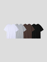 [Premium] クールUネックショートスリーブTシャツ