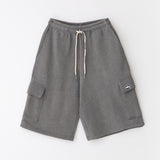 ピグメント オーバーフィット ハーフパンツ グレー