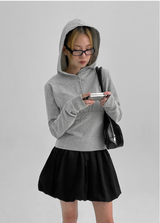 [MADE] Cello Button Hoodie Long Sleeve Shirt
