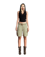Puzzle Belted Jorts Pant