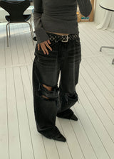 VINTAGE BLACK DENIM