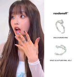 [Celeb pick] Space Sculpture Ring : No.Z