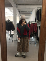 エッセンシャルフリースワイドパンツ (3color)