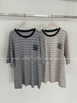 ラッキーストライプオーバーサイズフィット半袖Tシャツ