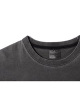 OC BBC x QT8 ピグメントロゴTシャツ (Charcoal)