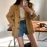 [BELLIDE MADE] Basic item, round rib long sleeve knit