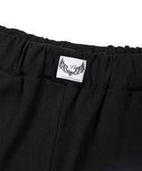 レタリングロゴスウェットパンツ_ブラック