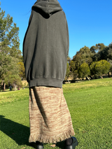(UNISEX/2WAY) ビッグフードピグメントボクシーヒップルーズジップアップ - 2 COLOR