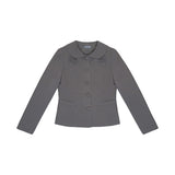 FIRST LOVE RIBBON JACKET - GRAY