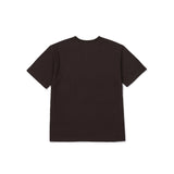 ウェービングステムTシャツ / ブラウン