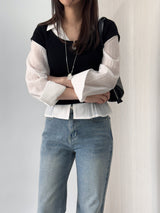 ミレイ スリットリブ半袖Tシャツ