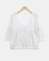 Motin Lace 7-Sleeve Cardigan