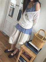 [unisex] ヒヨ ナイロン パッチ バミューダパンツ