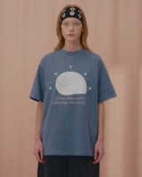 CHARMING SHELL TSHIRT-BLUE
