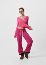 [B-BASIC] Fade Sweat Straight Elastic Pants