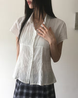 Liquid Cross Cubic Necklace