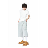 ベーシックマッスルフィットTシャツ ホワイト