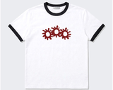 Essential Standard Short Sleeve Ringer T-shirt 3GEAR White