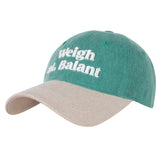 2-Tone Washed Ball Cap - Green