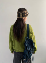 Kirkleb Raglan Color Round Knit