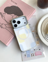 [MADE]レモンクラウド シルバーエポキシ MagSafe iPhoneケース