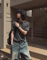 リクルースファンキーダメージバルーンデニムパンツ