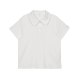 SOFT CURVE COLLAR T-SHIRT