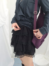 ribbon strap layer skirt