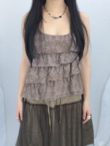 Texture Shirring Jumper