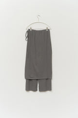 (W) Solan Slit Skirt Pants