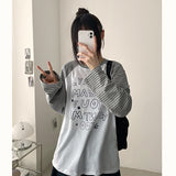 Tammy Stripe Nagrang long-sleeved T-shirt