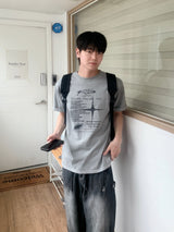 1926 ピグメントダイショートスリーブTシャツ