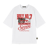 ヴィンテージ レッドキャット オーバーフィット 半袖Tシャツ_WHITE