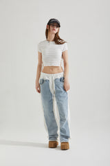 PATCH DENIM -WHITE