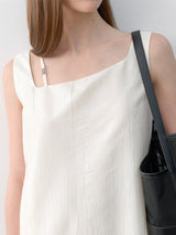 (OP-6260) SILKY LAYERED DRESS
