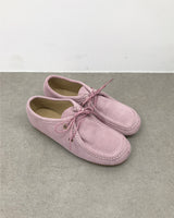 Teal Stitch Suede Loafers (3color)