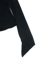 [MADE] Diagonal Cuffs Zip-up 001